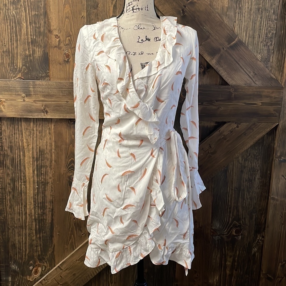 CHARLIE HOLIDAY. Valentina Wrap Dress - Picture 3 of 8